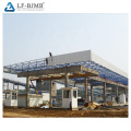 Xuzhou lf vorgefertigte Hochhochhochaufnahme Multi -Layer -Stahlrahmenkonstruktionshalle für das Einkaufszentrum Center